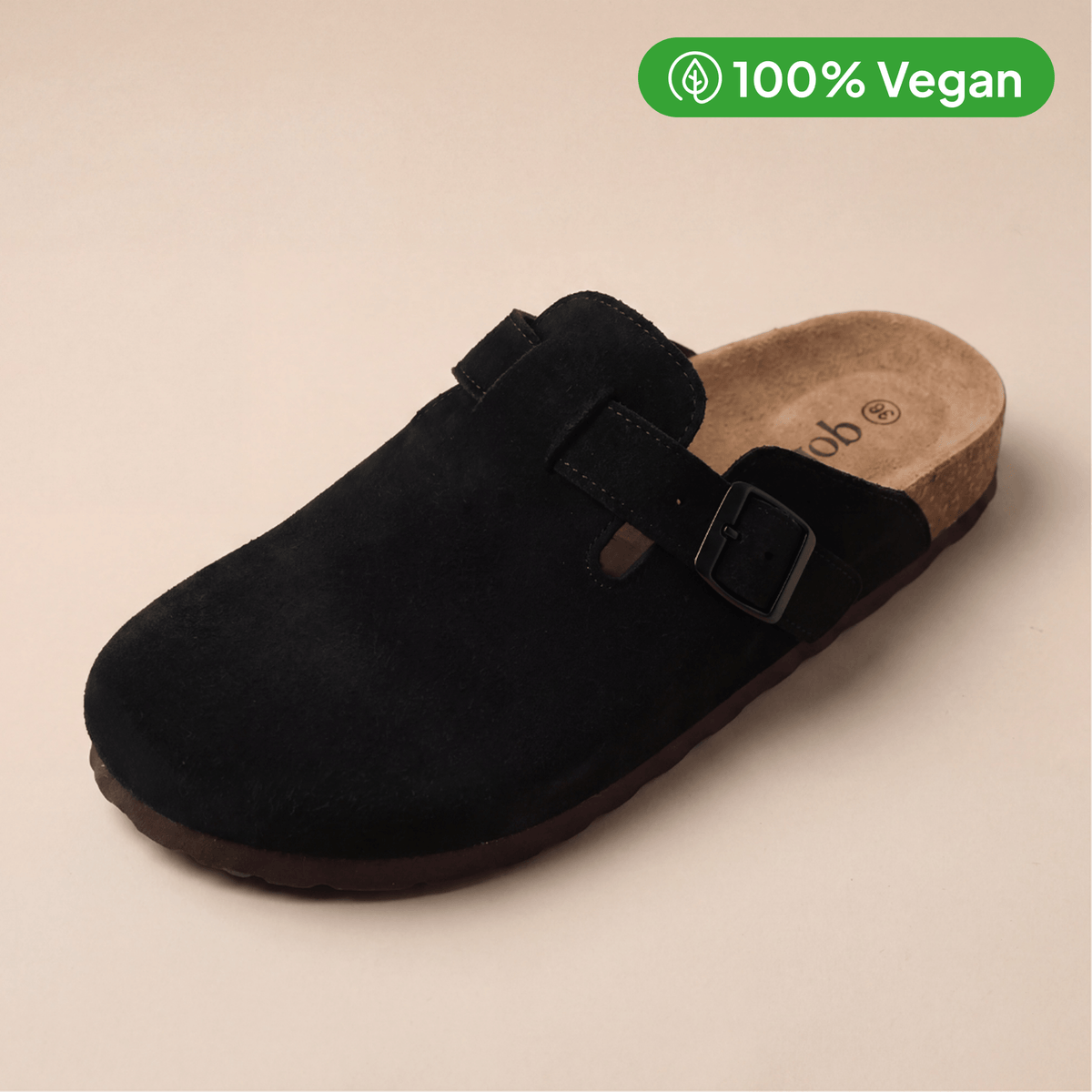The Vegan Suede Clog