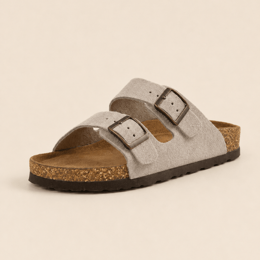 The Premium Suede Sandal