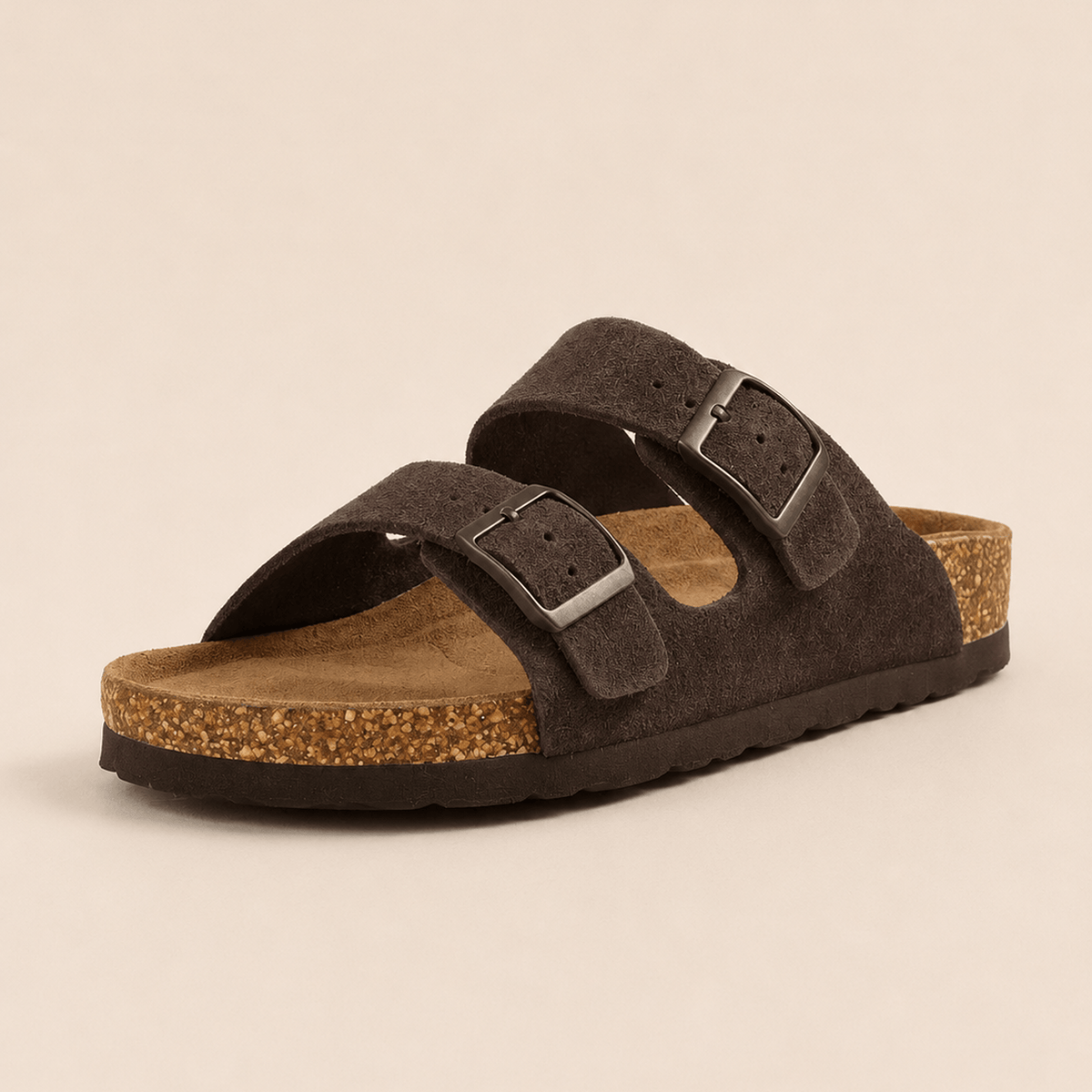 The Premium Suede Sandal